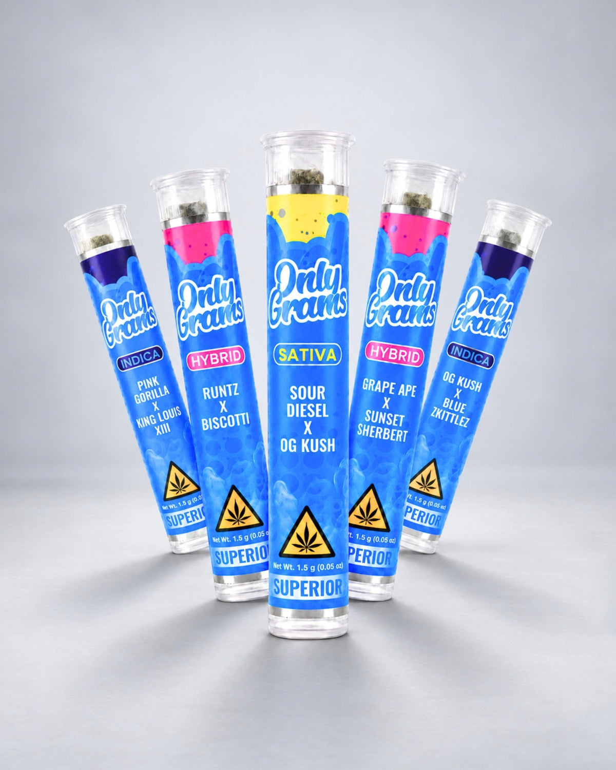 5für4 Superior Pre-Rolls Set 50% - OnlyGrams