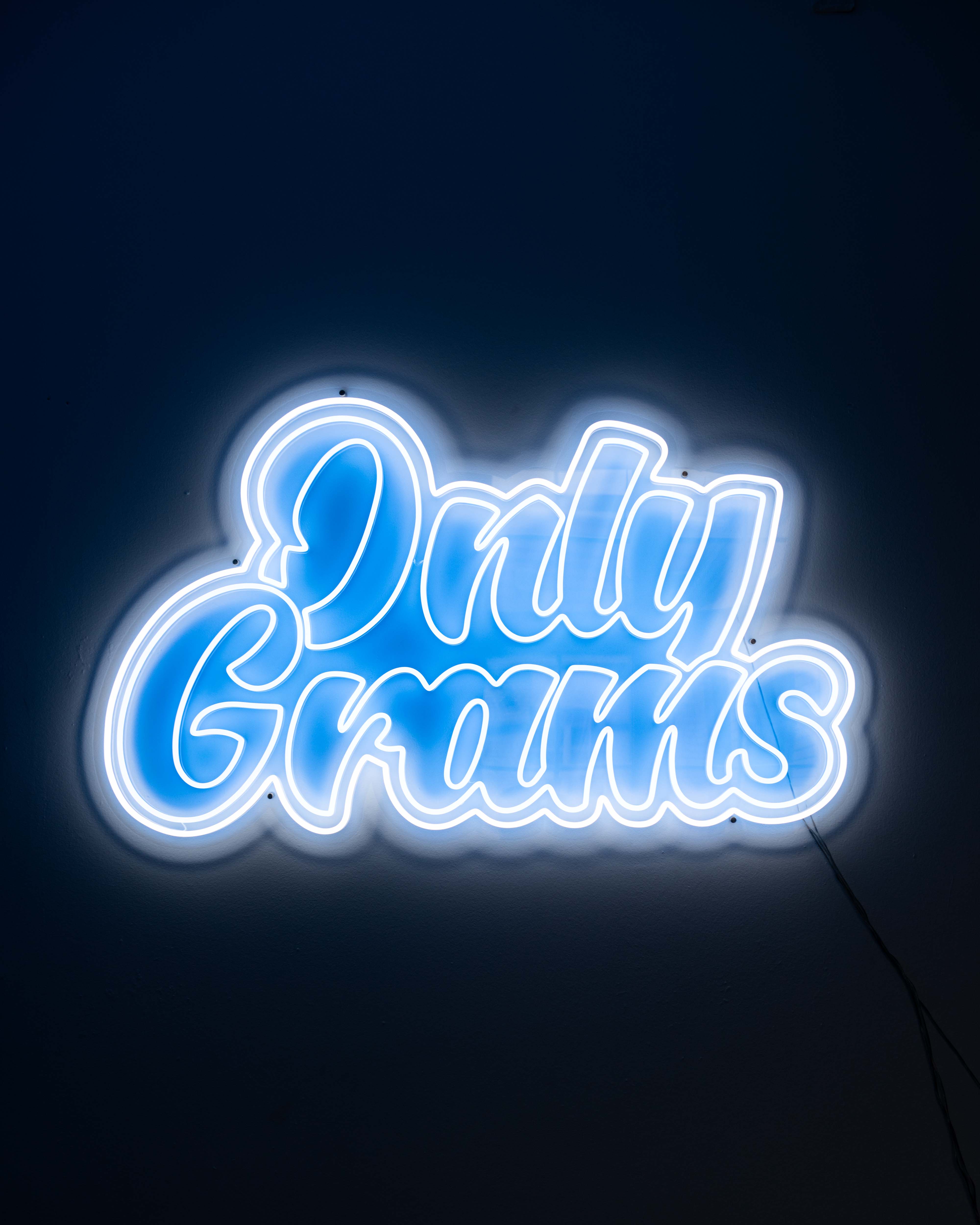 OnlyGrams LED-Schild - OnlyGrams