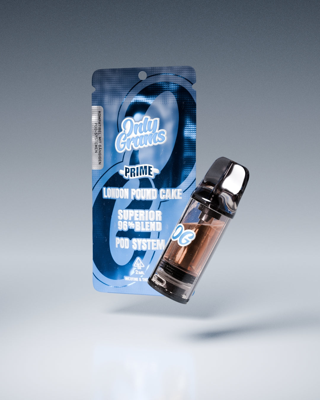 Superior Pod 96% | London Pound Cake 2ml - OnlyGrams