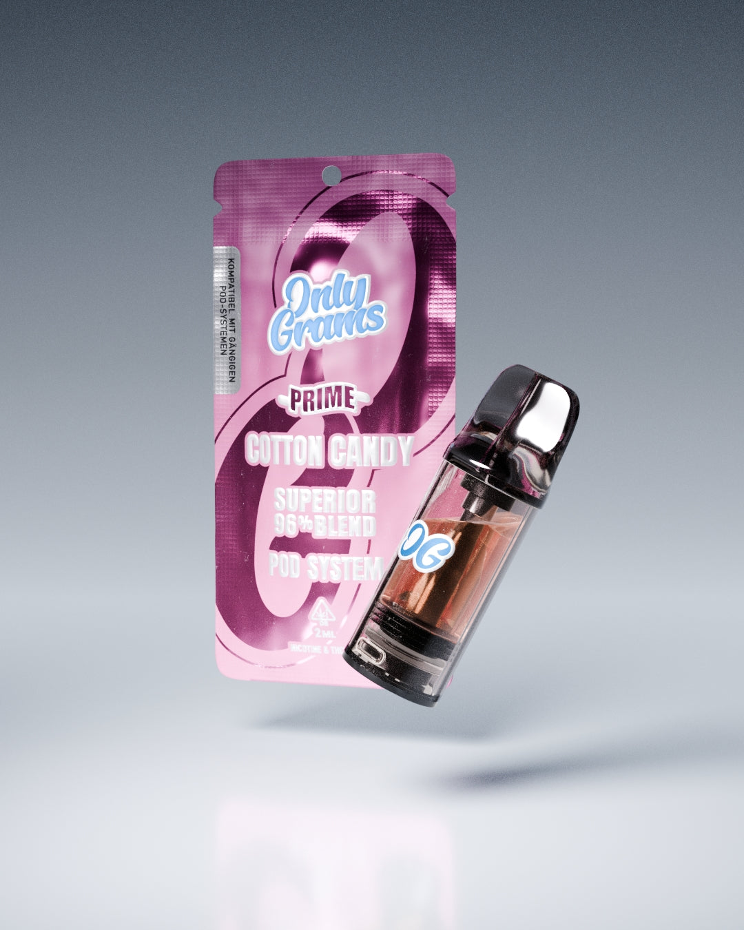 Superior Pod 96% | Cotton Candy 2ml - OnlyGrams