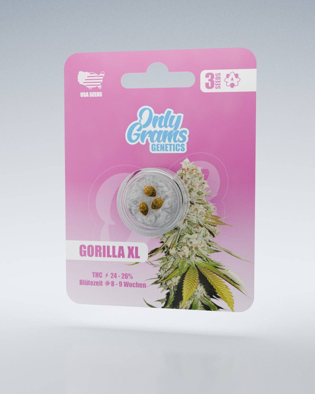 Gorilla XL THC-Seeds - OnlyGrams