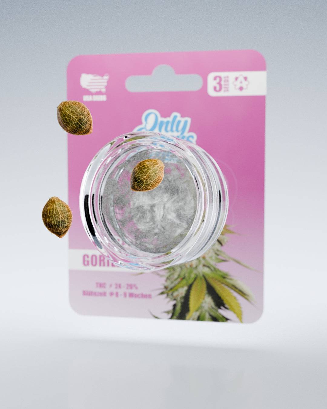 Gorilla XL THC-Seeds - OnlyGrams