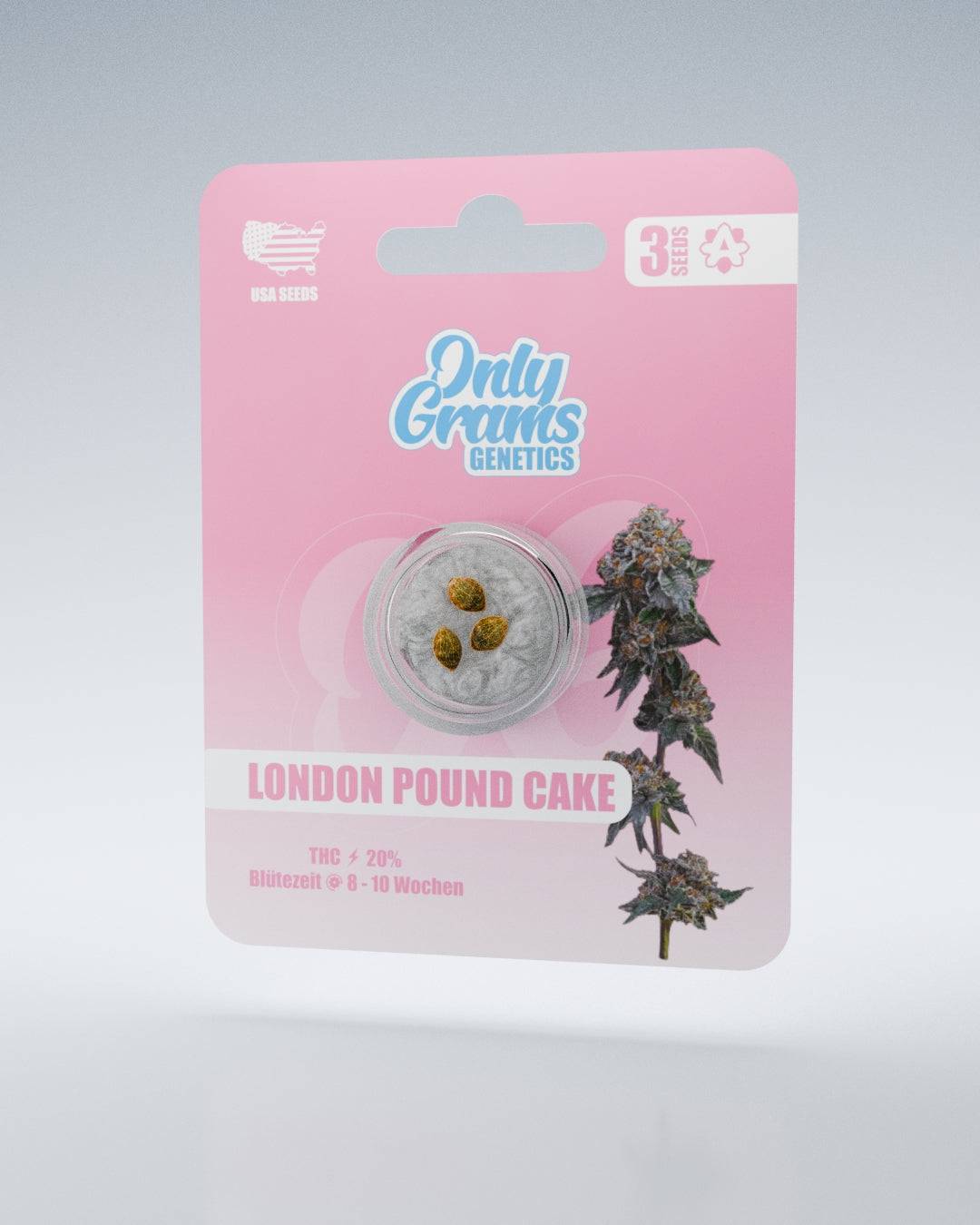London Pound Cake THC-Seeds - OnlyGrams