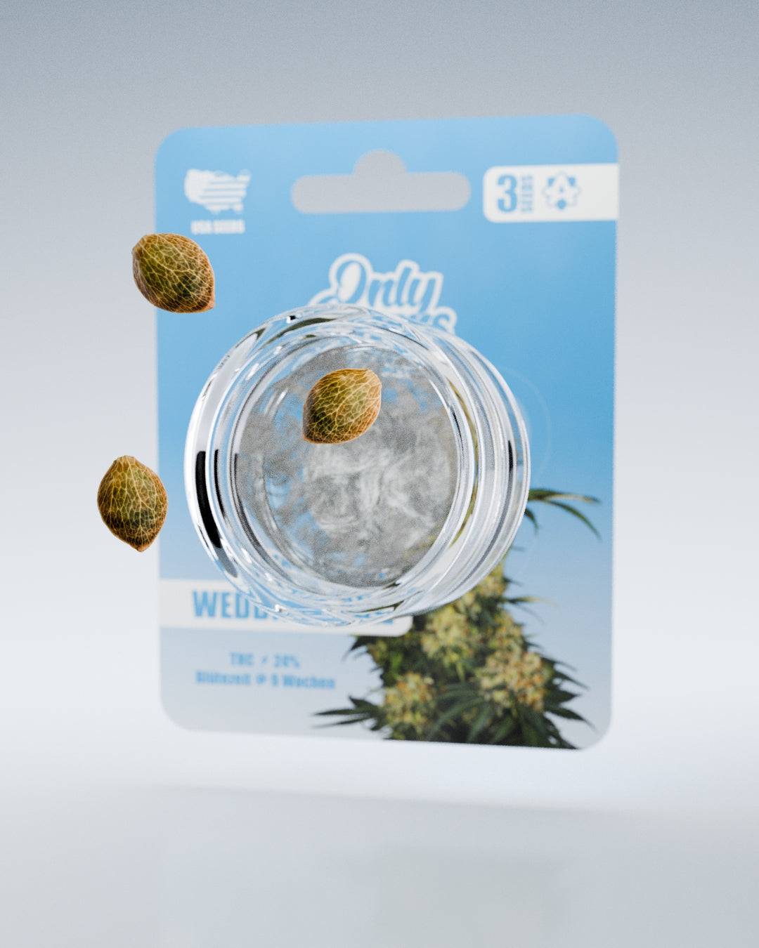 Wedding Cake THC-Seeds - OnlyGrams