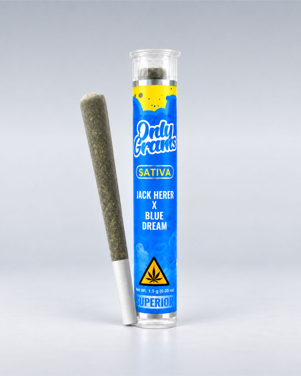 Superior Pre-Roll 50% - Jack Herer x Blue Dream 1,5g - OnlyGrams