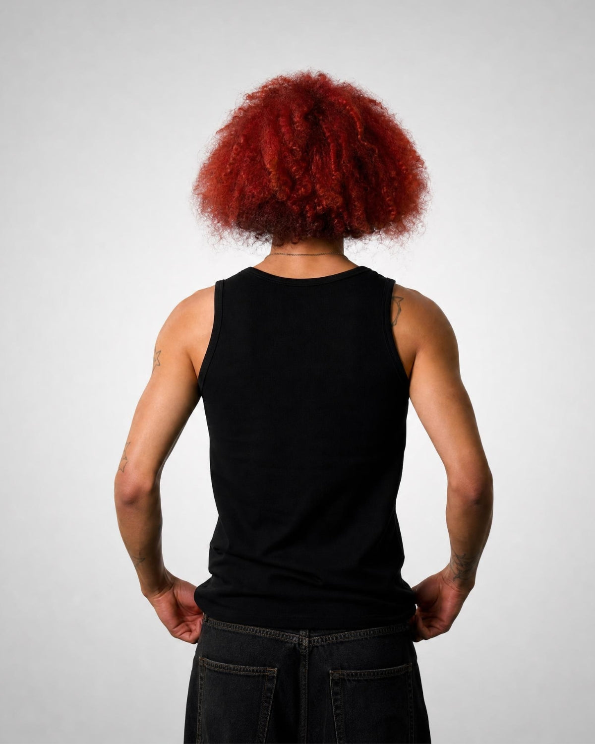 Slim Fit Tanktop – Schwarz - OnlyGrams