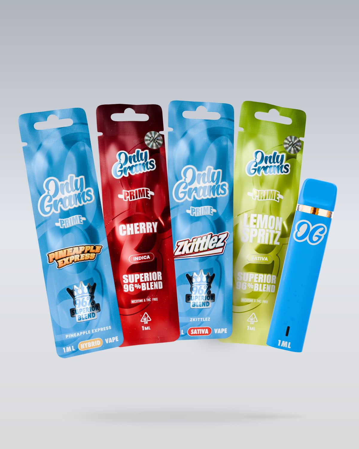 4für3 Superior Vape Pack - OnlyGrams