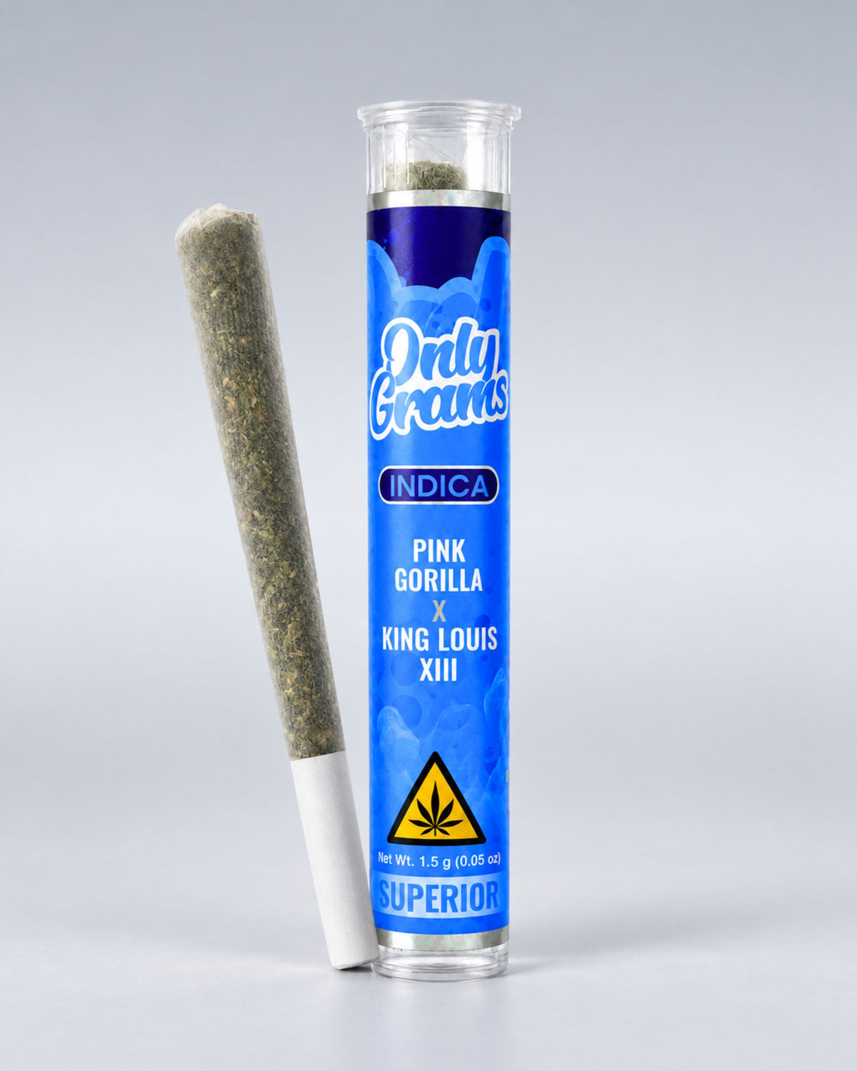 Superior Pre-Roll 50% - Pink Gorilla x King Louis XIII 1,5g - OnlyGrams