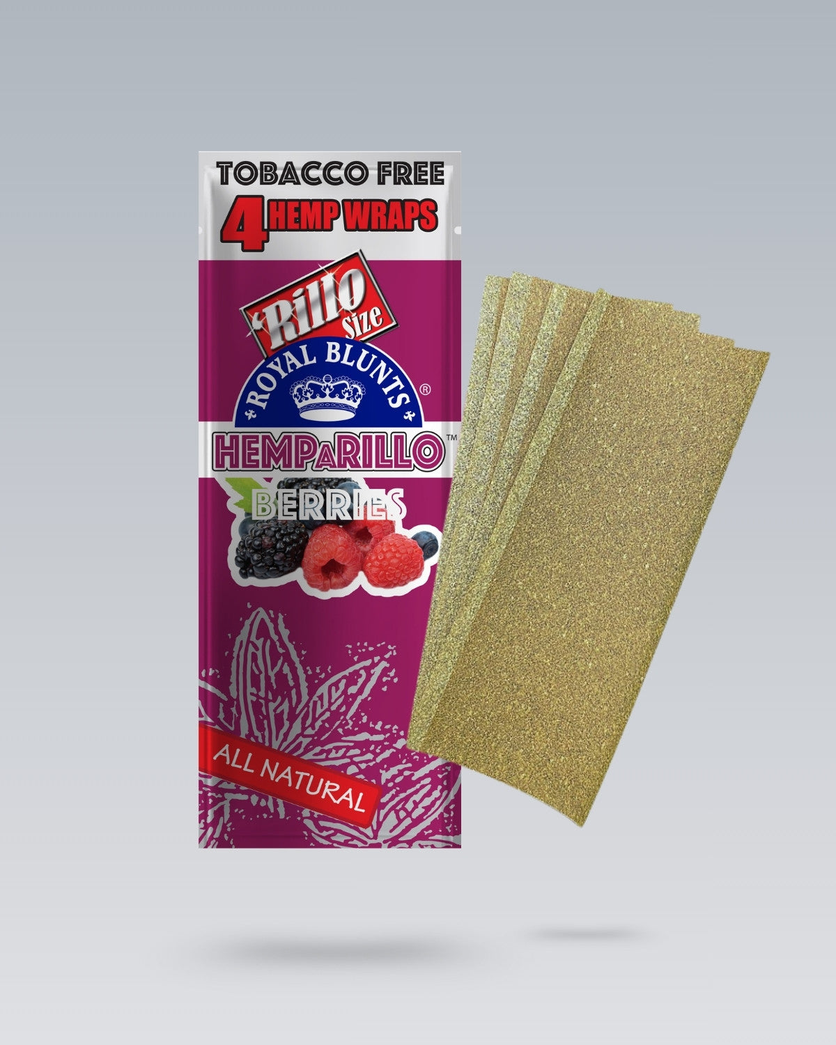 Royal Blunt - Berries Hemp Wraps - OnlyGrams