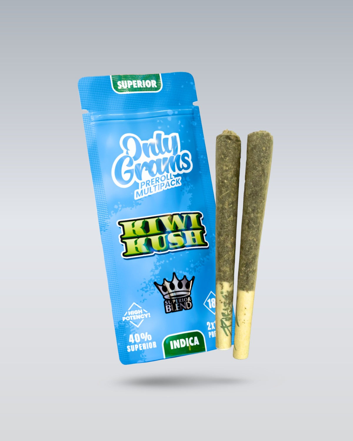 Superior Joints Prerolled Kiwi Kush von OnlyGrams
