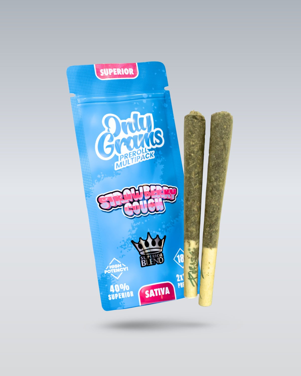 Superior Joint Prerolled Strawberry Cough von OnlyGrams