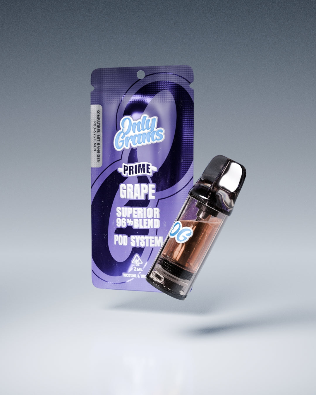 Superior Pod 96% | Grape 2ml - OnlyGrams