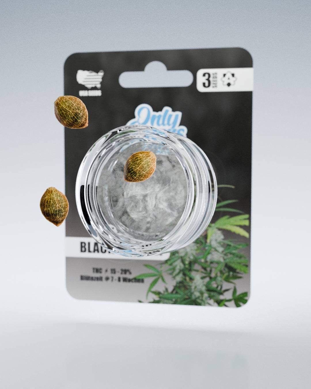 Black Domina THC-Seeds - OnlyGrams
