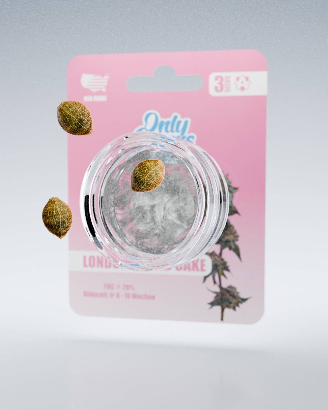 London Pound Cake THC-Seeds - OnlyGrams