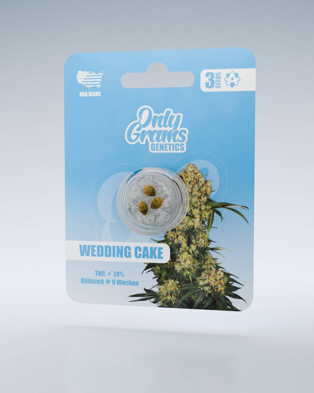 Wedding Cake THC-Seeds - OnlyGrams