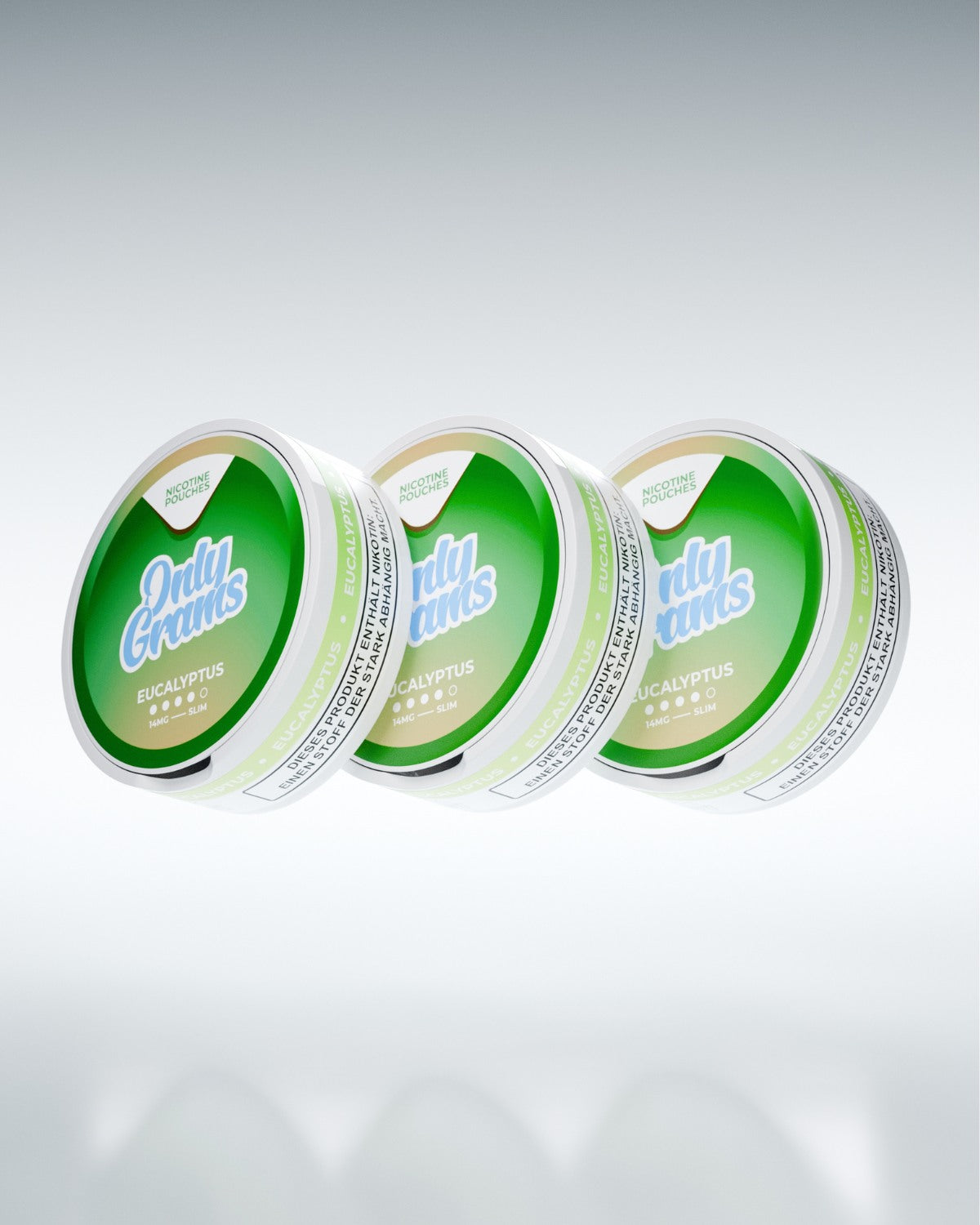 Eucalyptus Nicotine Pouches – 14 mg - OnlyGrams