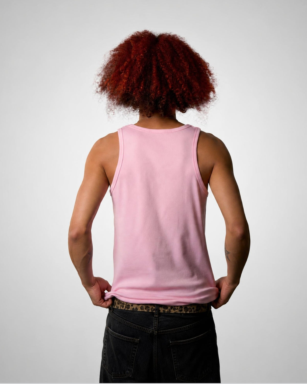 Slim Fit Tanktop – Rosa - OnlyGrams