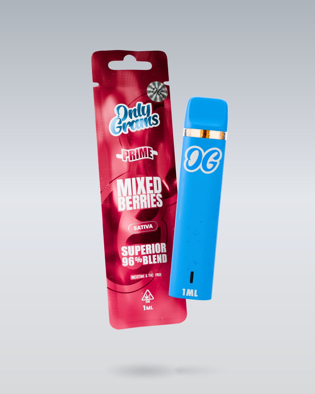 Superior Vape 96%| Mixed Berries (Sativa) - OnlyGrams