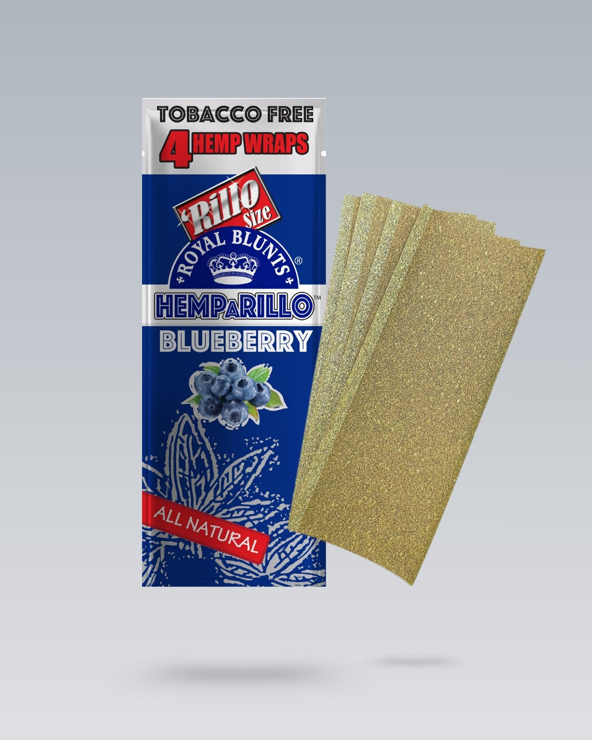 Royal Blunt - Blueberry Hemp Wraps - OnlyGrams