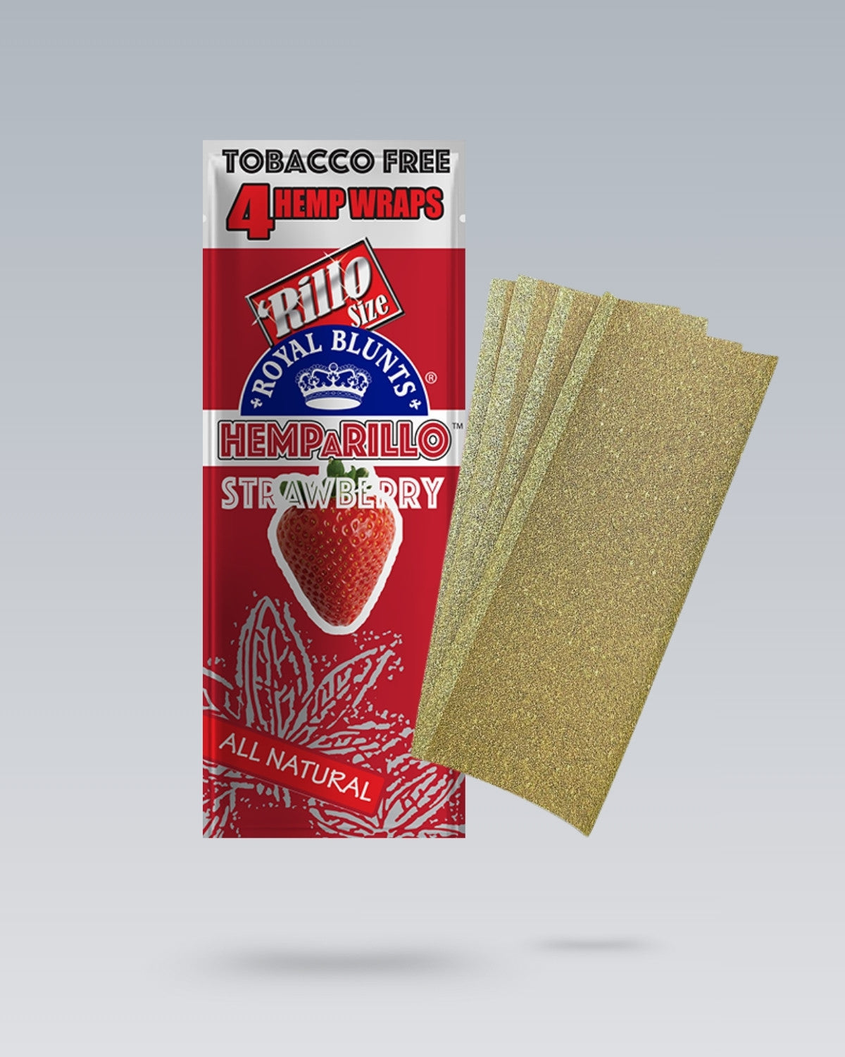 Royal Blunt - Strawberry Hemp Wraps - OnlyGrams