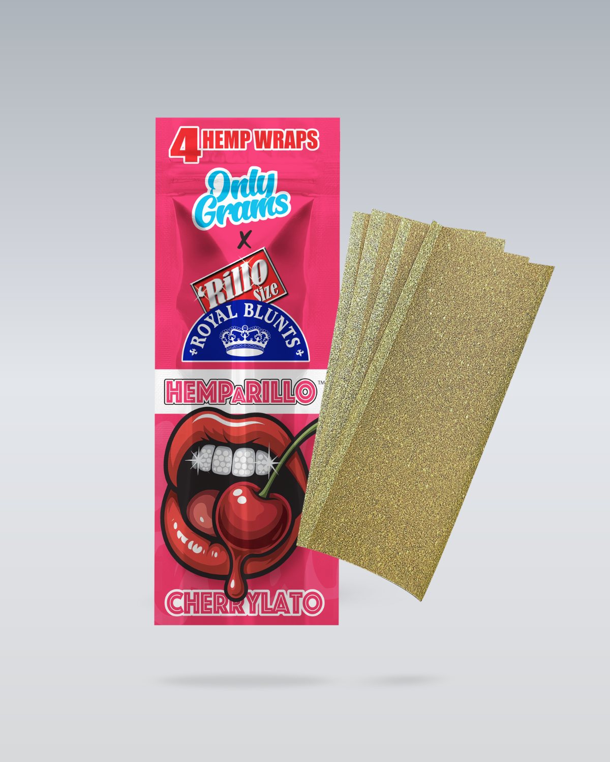 OG x Royal Blunts - Cherrylato Hemp Wraps - OnlyGrams