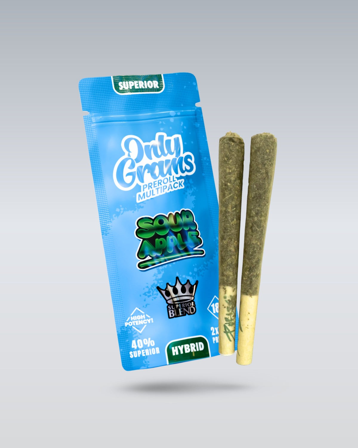 Superior Joint Prerolled Sour Apple von OnlyGrams