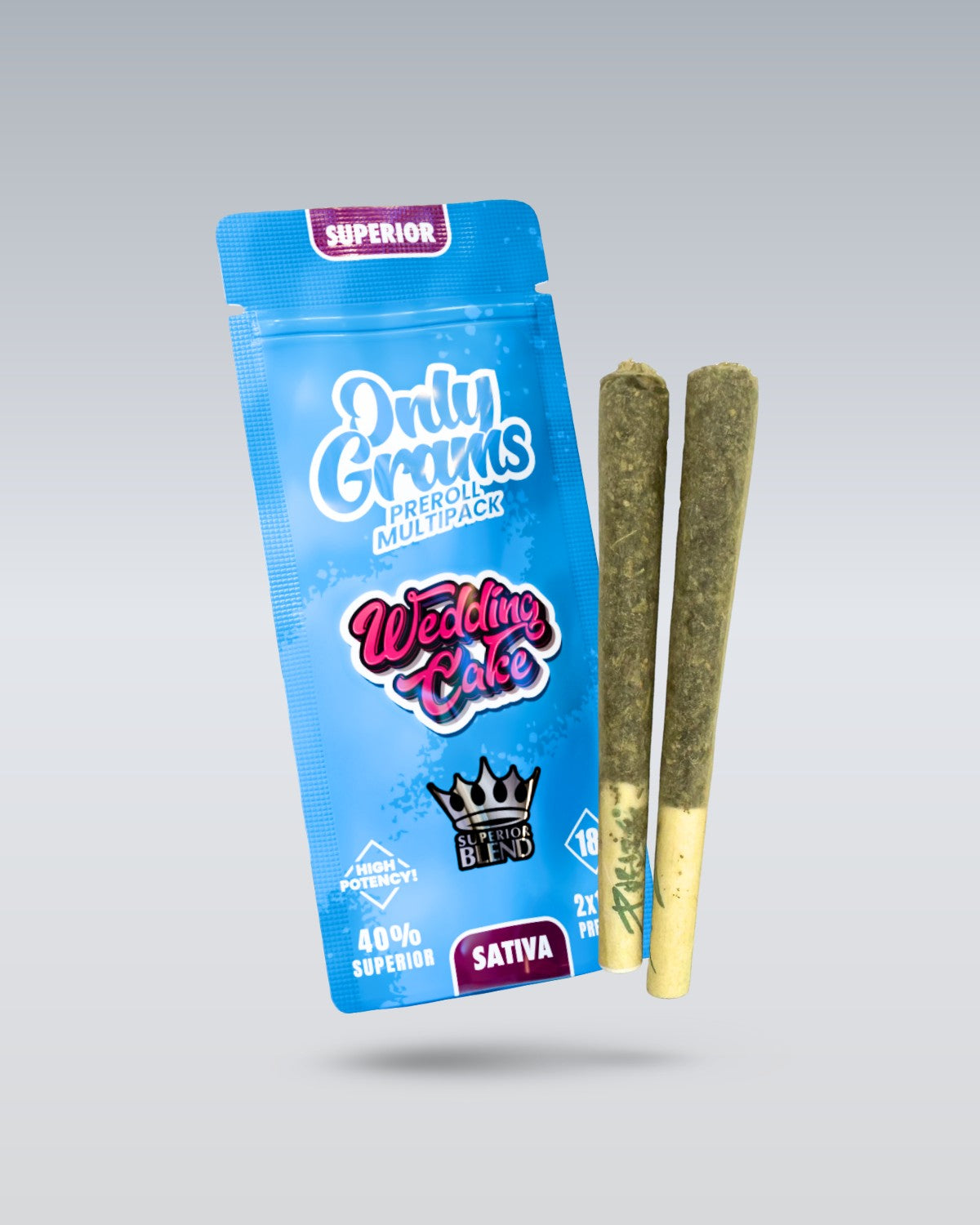 Superior Joint Prerolled Wedding Cake von OnlyGrams