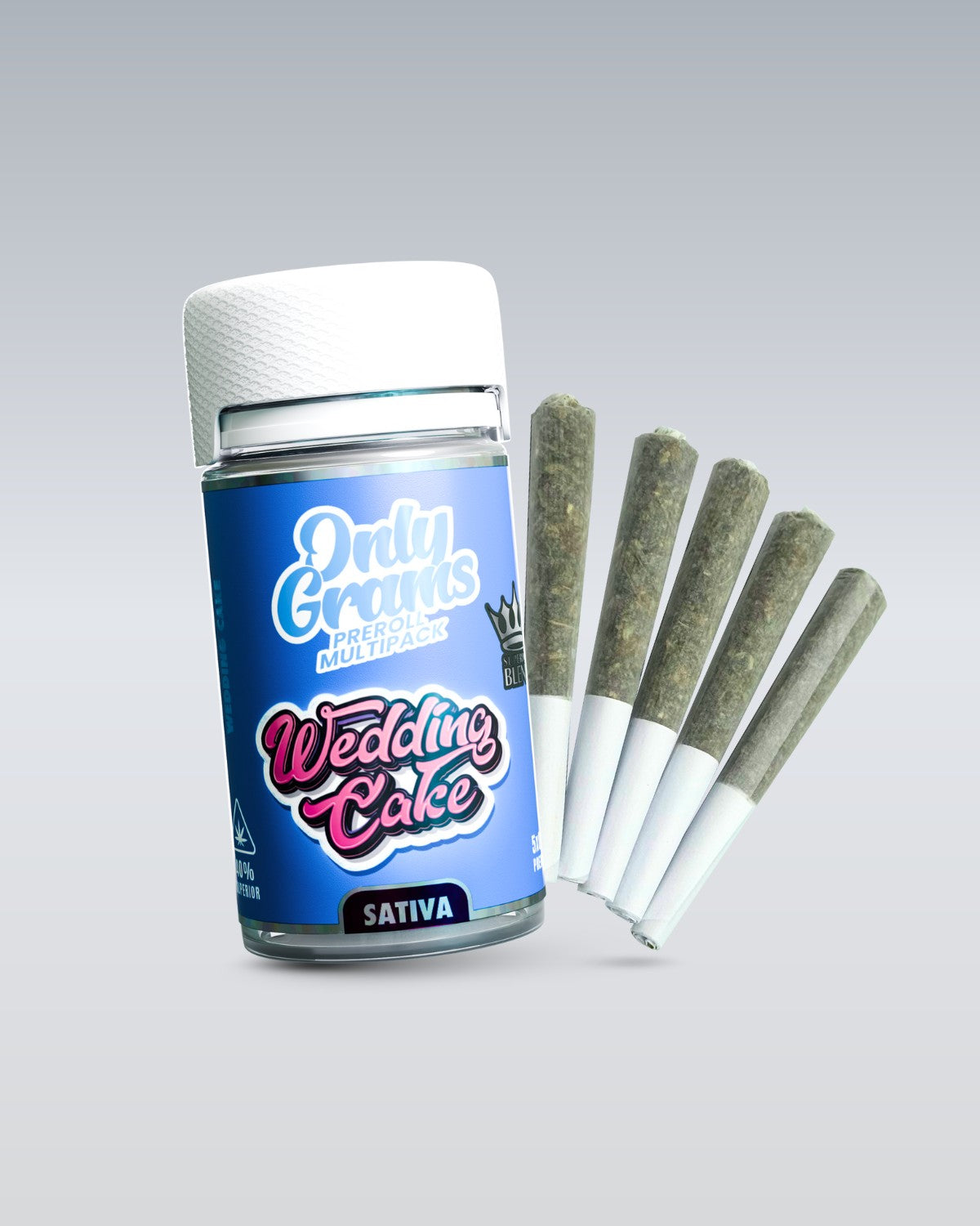 Superior Joints Prerolled Wedding Cake von OnlyGrams