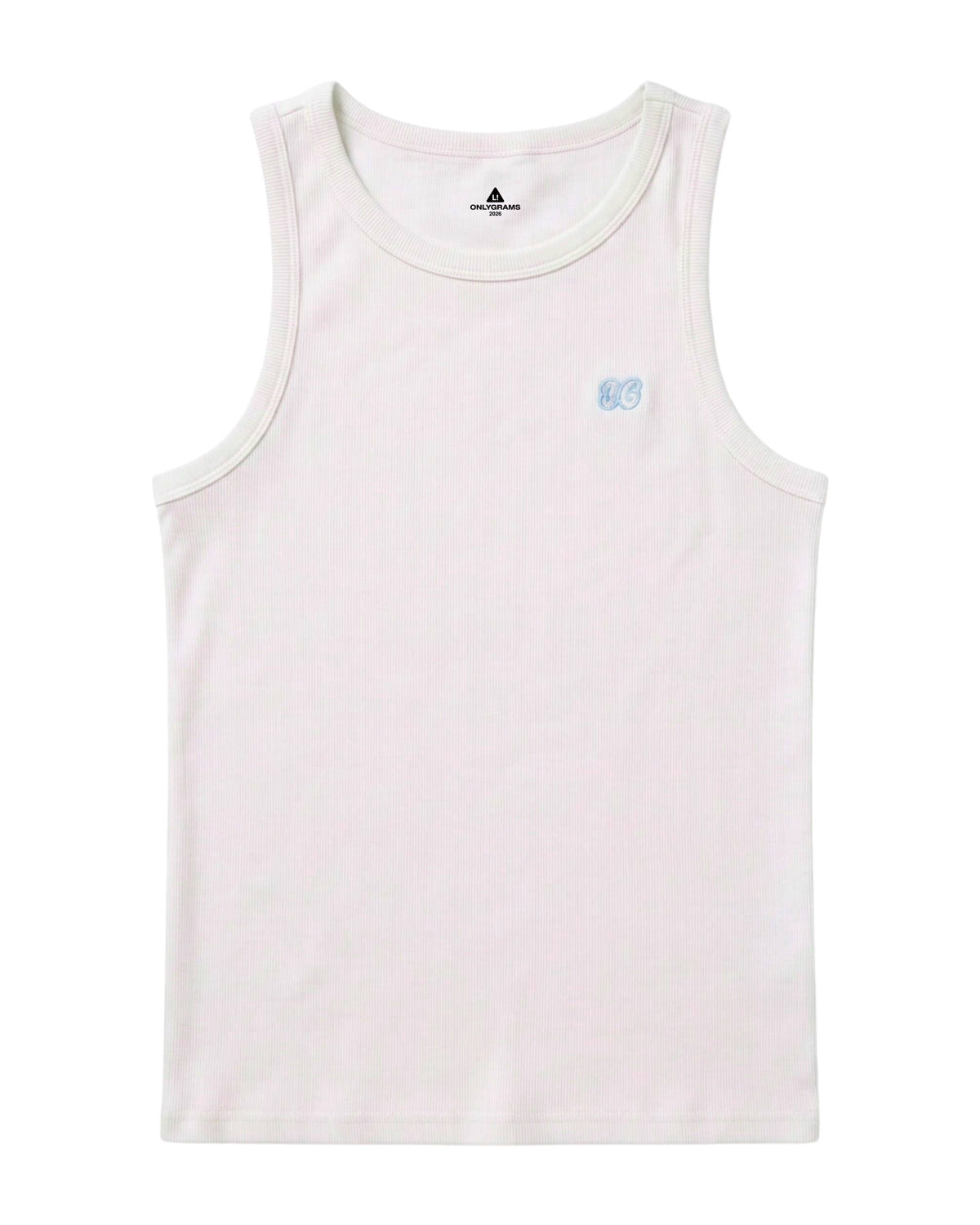 Slim Fit Tanktop – Weiß - OnlyGrams
